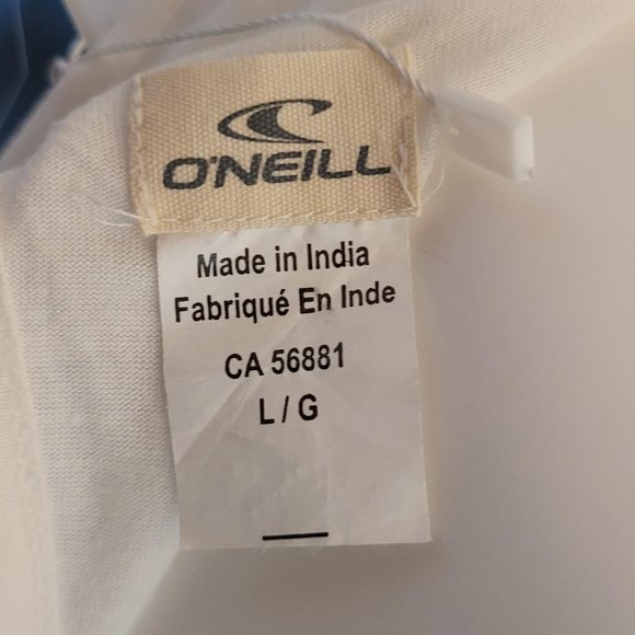 O'Neill Women's knit tank top. White. Size L. - Picture 4 of 7